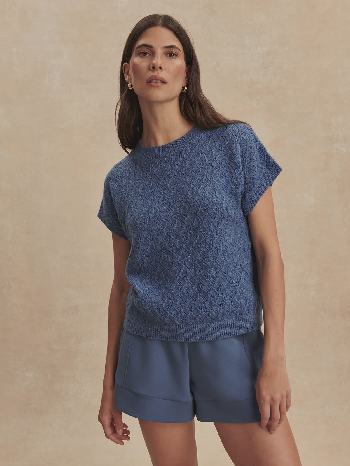 Varley Manae Pontelle Knit Top