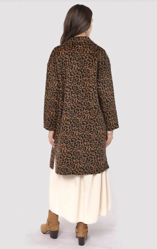 Sadie and Sage Animal Instinct Leopard Coat