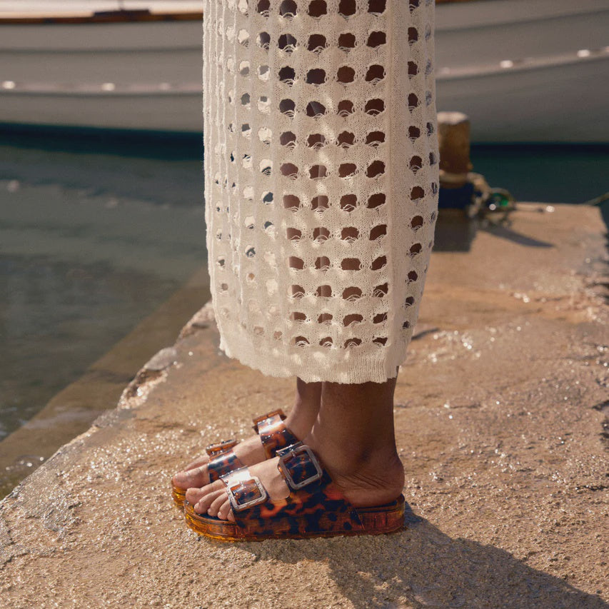 Dolce Vita Julio Sandals Tortoise Vinyl