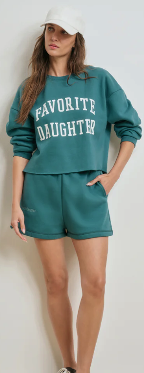 Favorite Daughter Cropped Collegiate