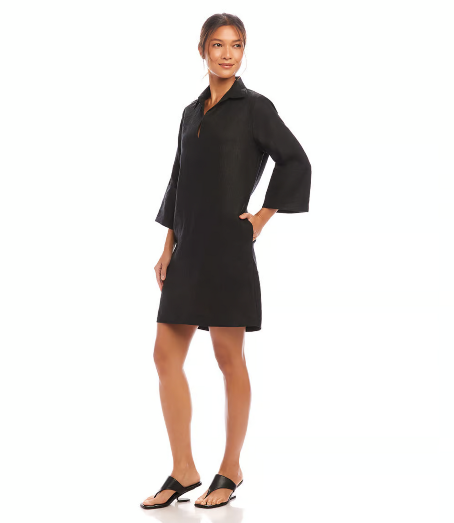Karen Kane Cuff Sleeve Dress