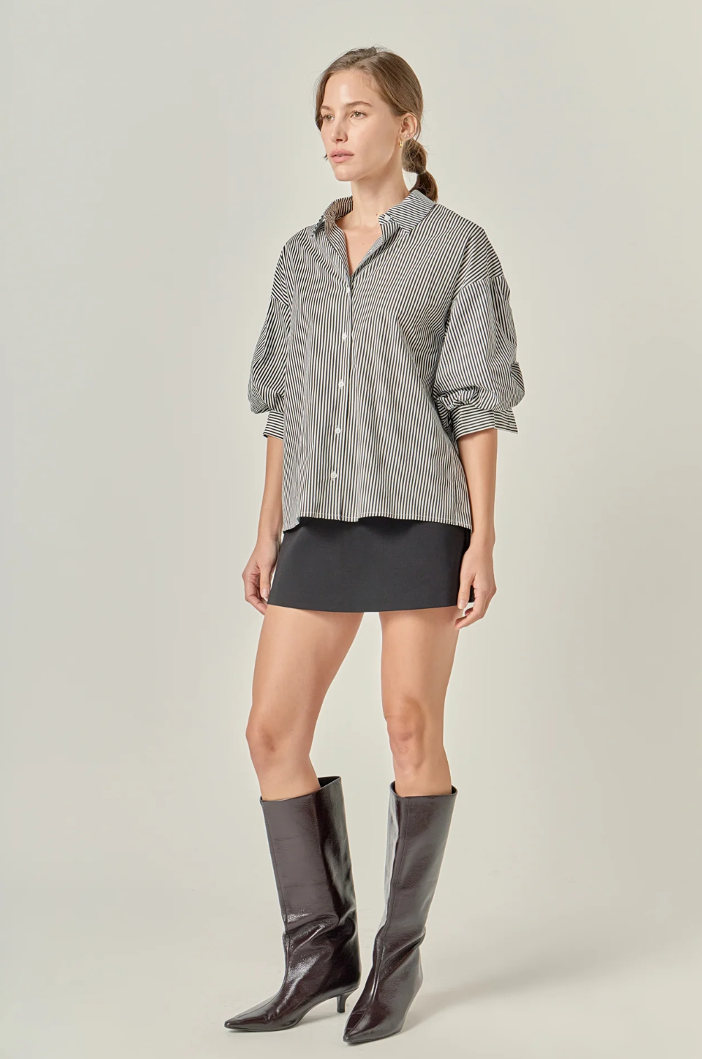 english Factory Striped Button Down