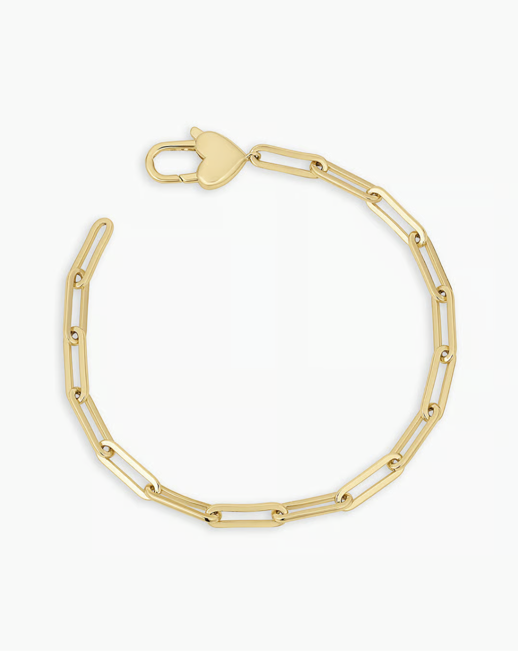 Gorjana Heart Padlock Bracelet