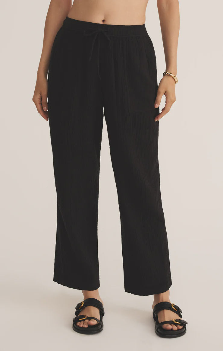 Plaza Airy Pant Black