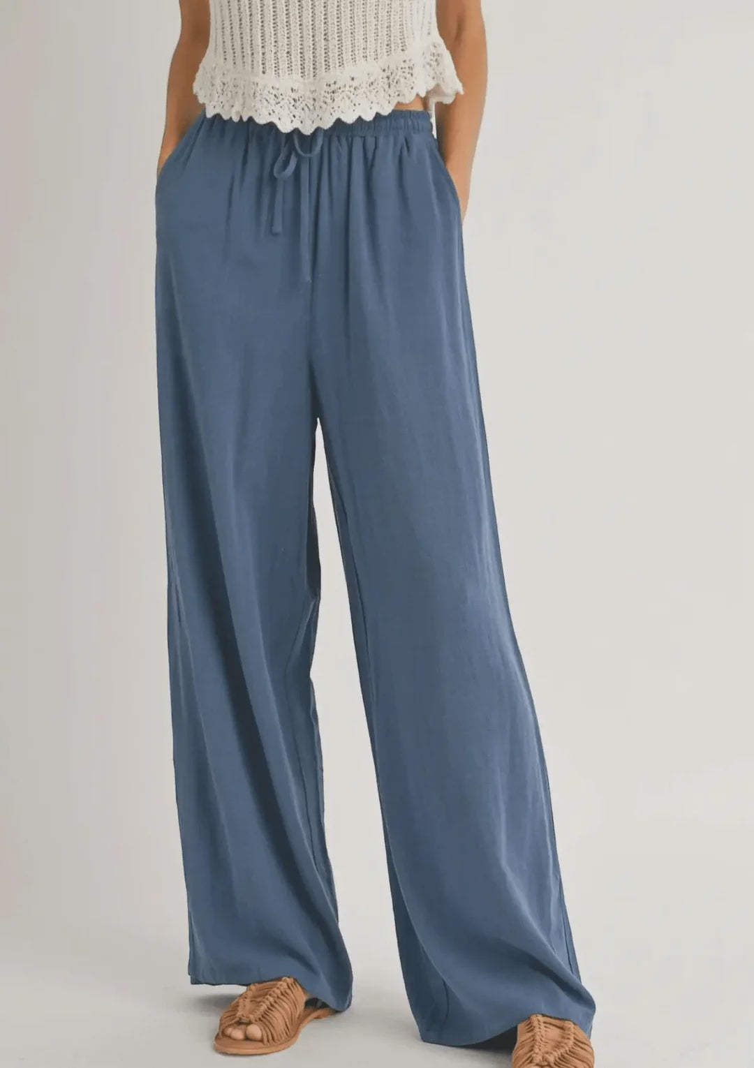 Sadie & Sage Sugarloaf Elastic Pants