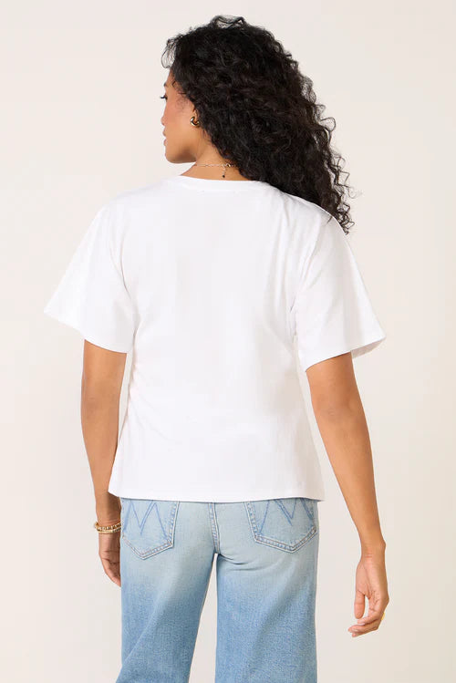 Sanctuary Shirred Waist Dolman Tee