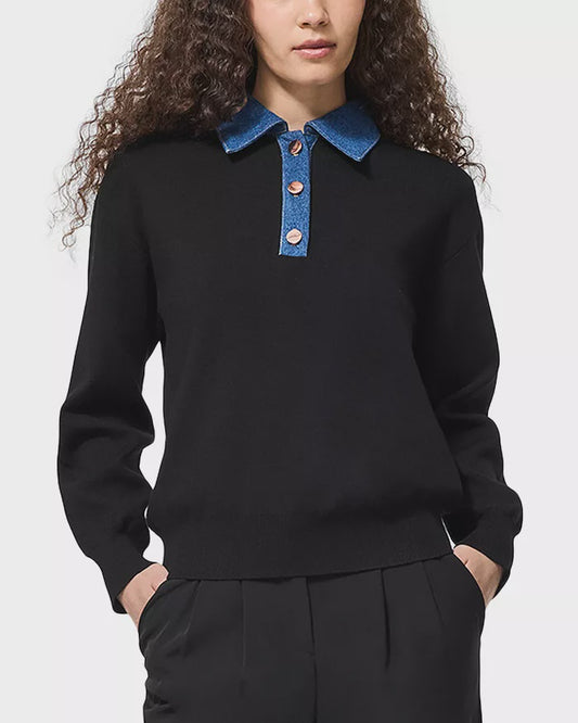French Connection Denim Collared