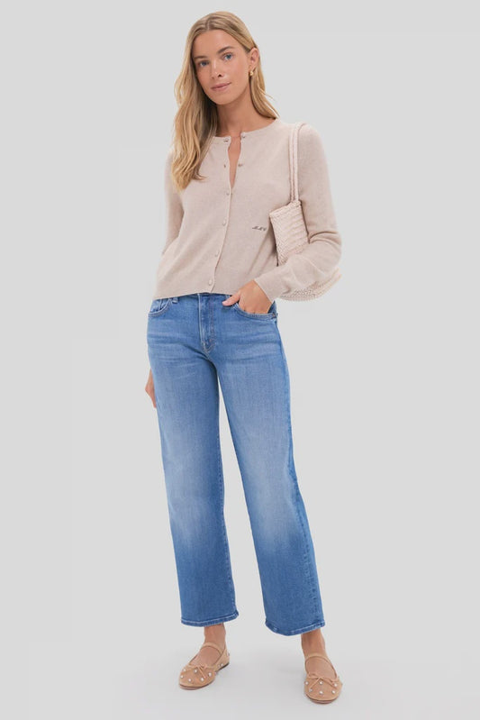 MOTHER Mid Rise Rambler Zip Ankle