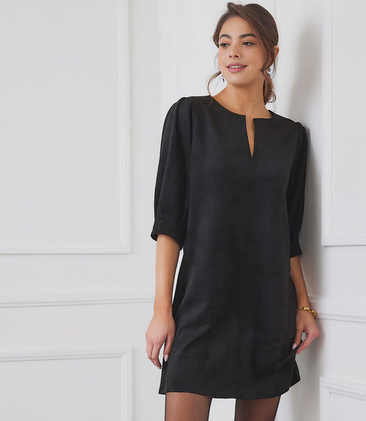 Karen Kane Faux Suede Dress