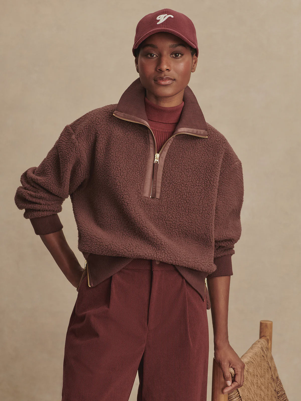 Varley Roselle Half Zip Fleece