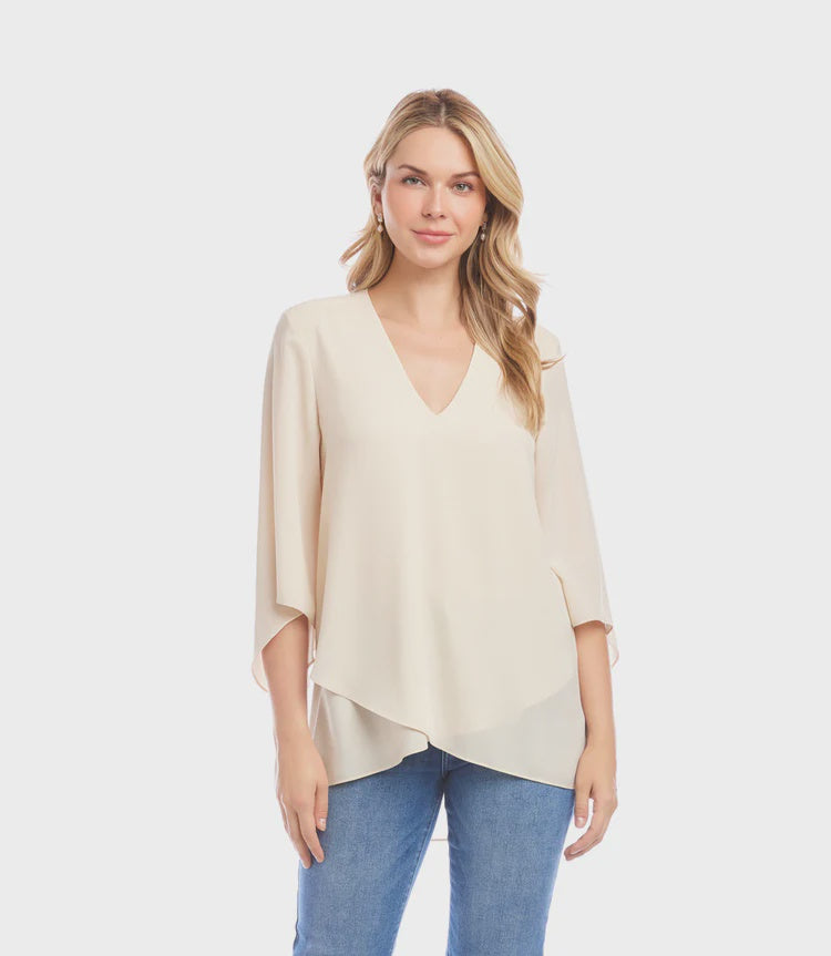 Karen Kane Layered Top