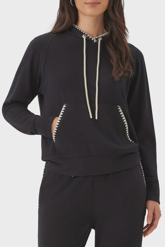 Karen Kane Edge Stitch Hoodie