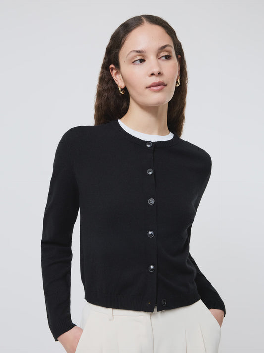 French Connection Cosysoft Cardigan in Black