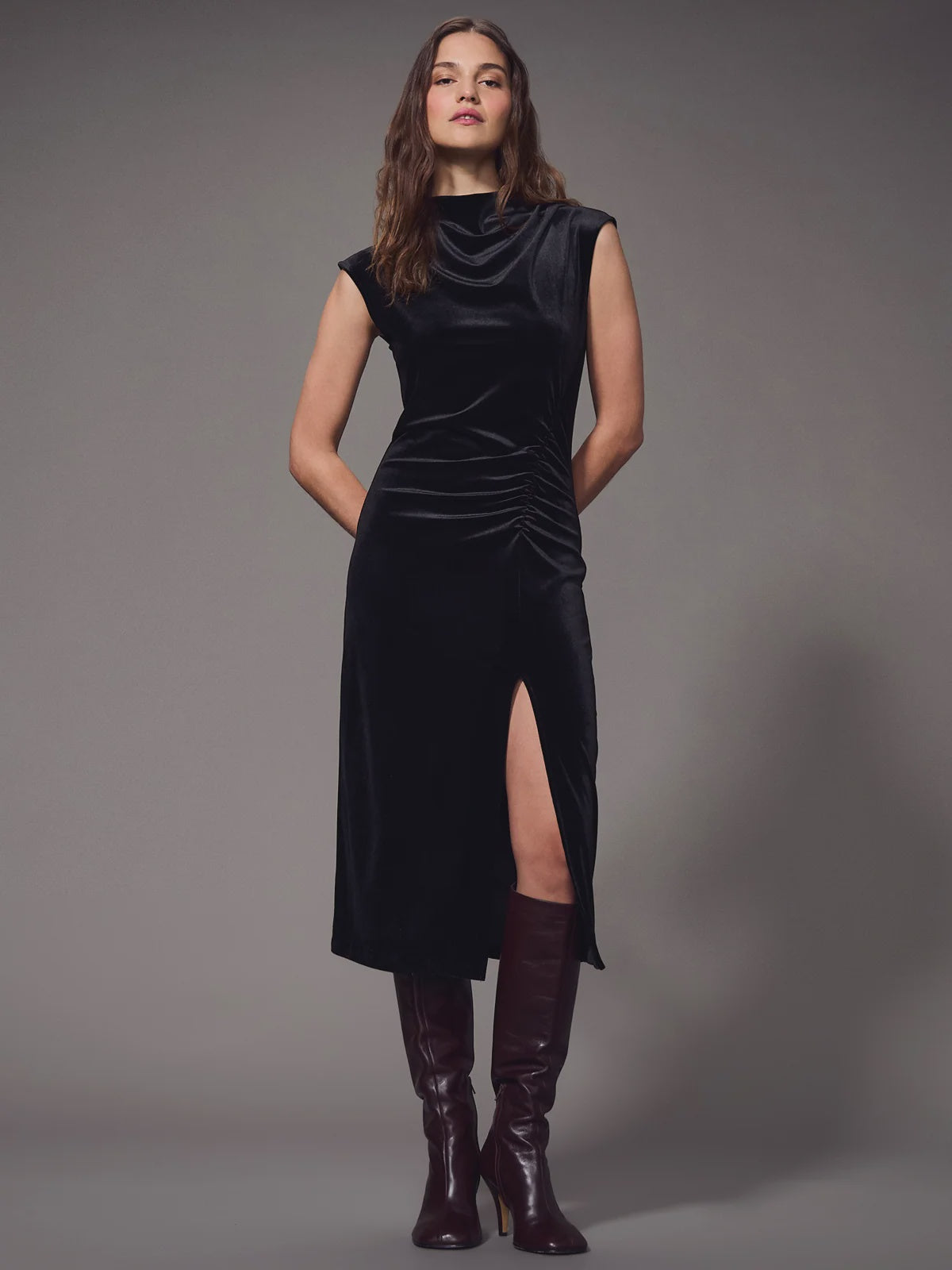 Santuary Modern Velvet Midi Dress