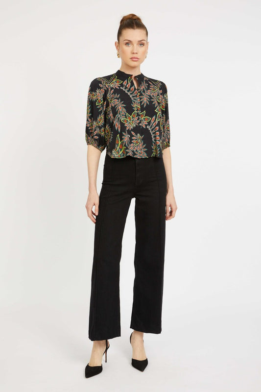 Caballero Juliette Top in Paisley Forest