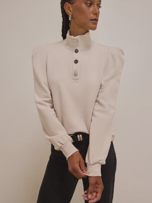 NATION Jessie Sweatshirt Champagne