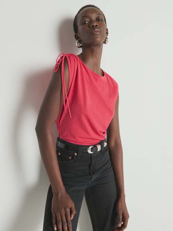 Nation Julie Shoulder Tie Top