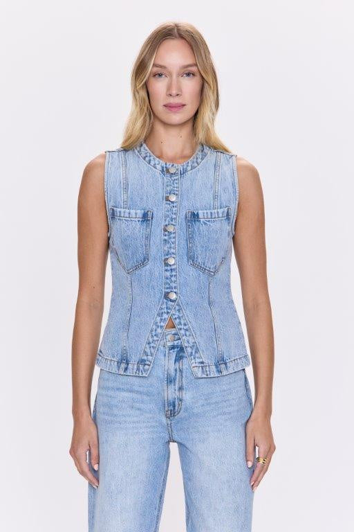 PISTOLA Gia Fitted Collarless Vest