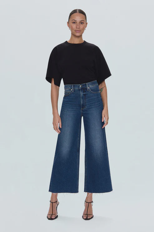 Pistola Lana Crop H/R Ultra Wide Leg