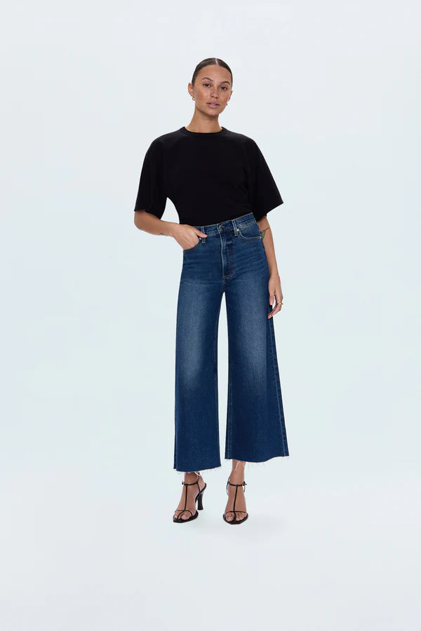 Pistola Lana Crop H/R Ultra Wide Leg