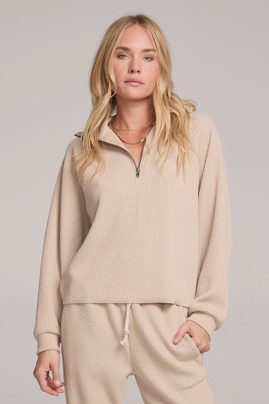 Saltwater Luxe Half Zip Raglan