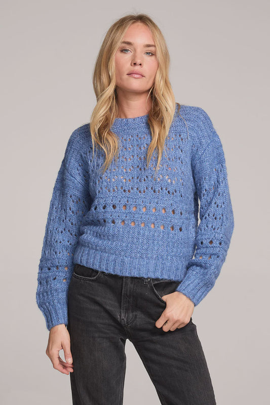 Saltwater Luxe Ronnie Azure Sweater