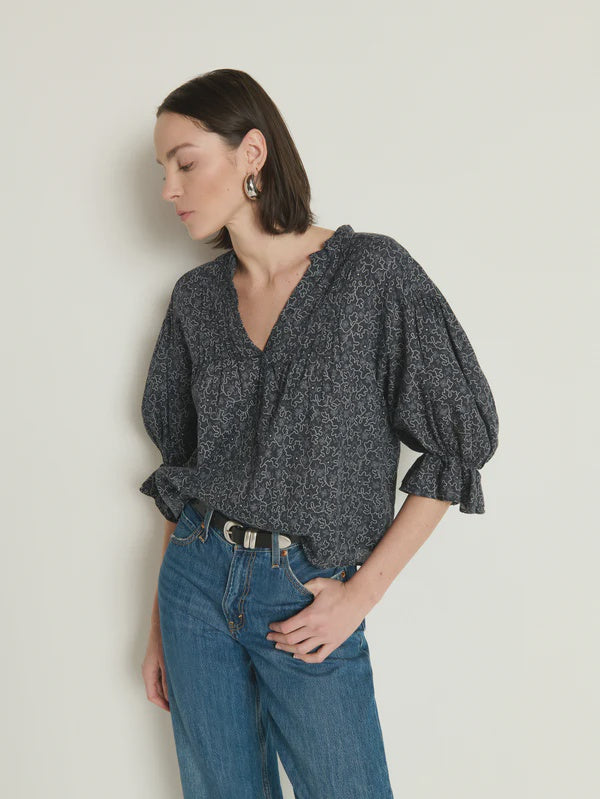 Scarlet Pintuck Blouse
