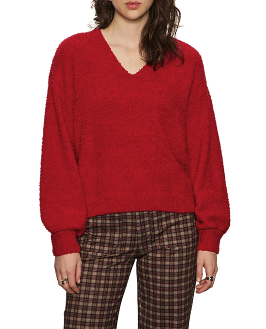 Sanctuary Teddy V Neck Sweater