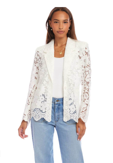 Karen Kane Lace Blazer