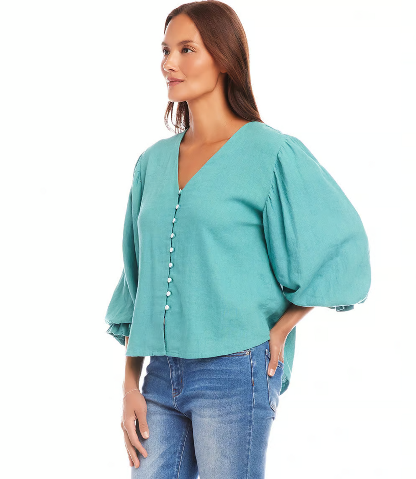 Karen Kane Layer Sleeve Blouse