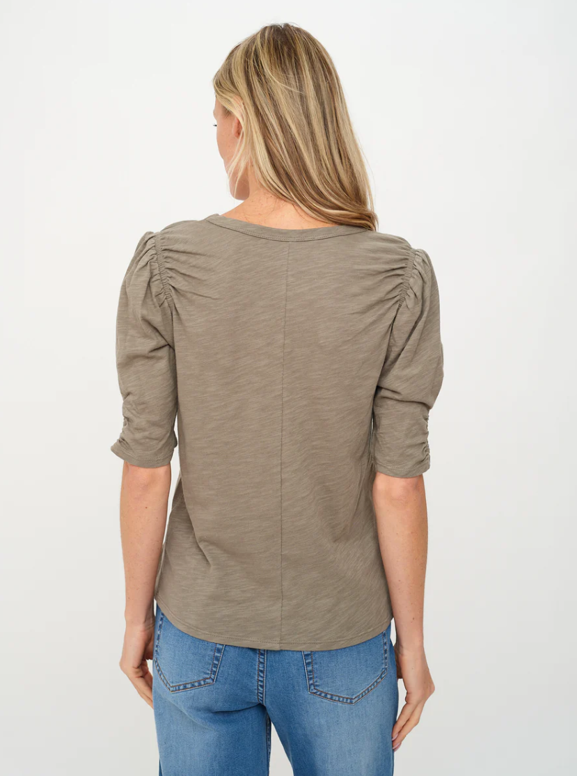 Six/Fifty Noelle Ruched Sleeve