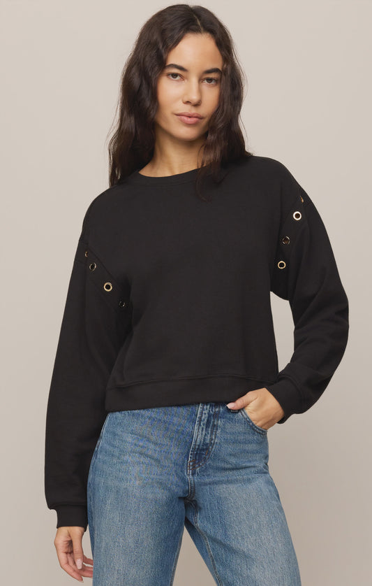 Z Supply Axel Grommet Sweatshirt