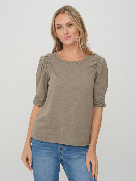 Six/Fifty Noelle Ruched Sleeve